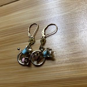 Flower earrings